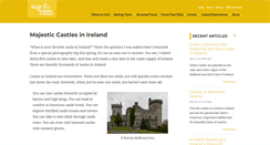 Desktop Screenshot of majestic-castles-in-ireland.com